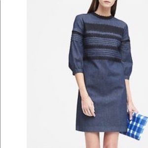 Banana republic size 12 premium denim dress
